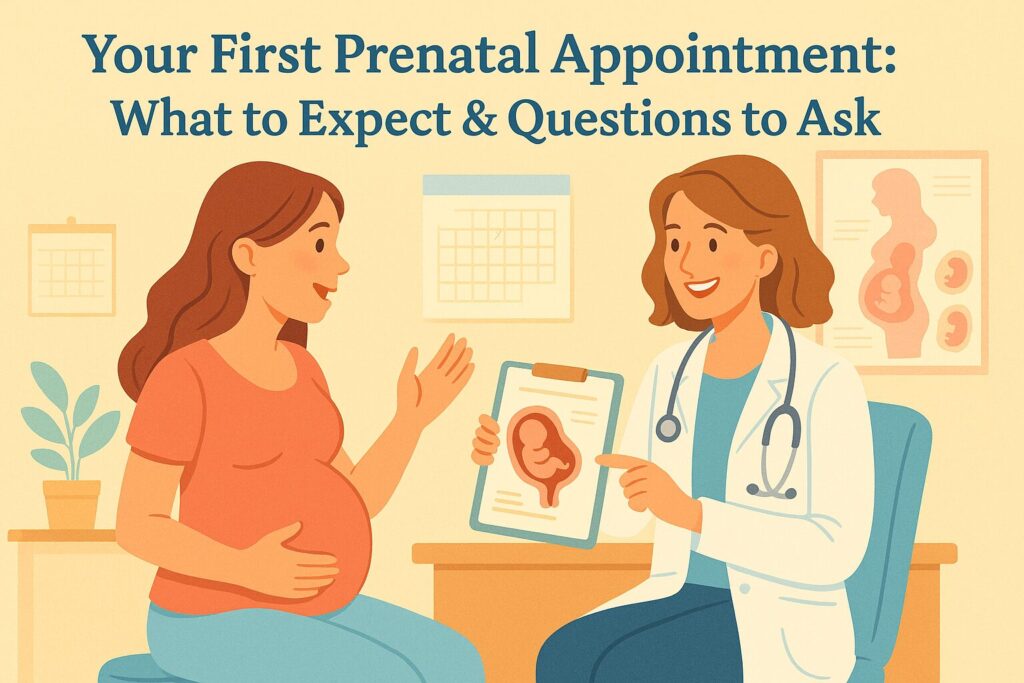 First Prenatal Appointment: What to Expect and Questions to Ask